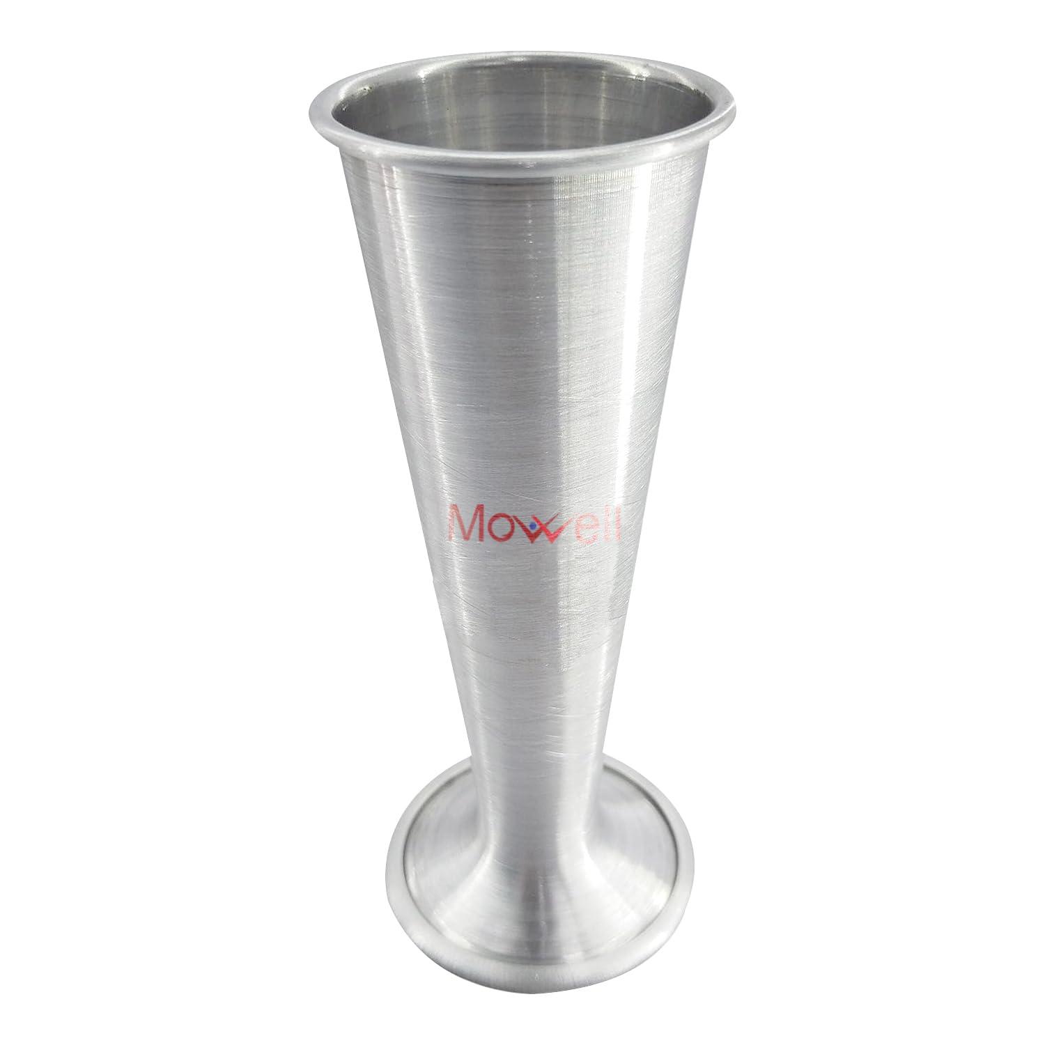 Mowell Mowell Fetoscope Foetal Pinard Plastic Stethoscope/Pinard Aluminium Stethoscope Gyna Instrument (silver)