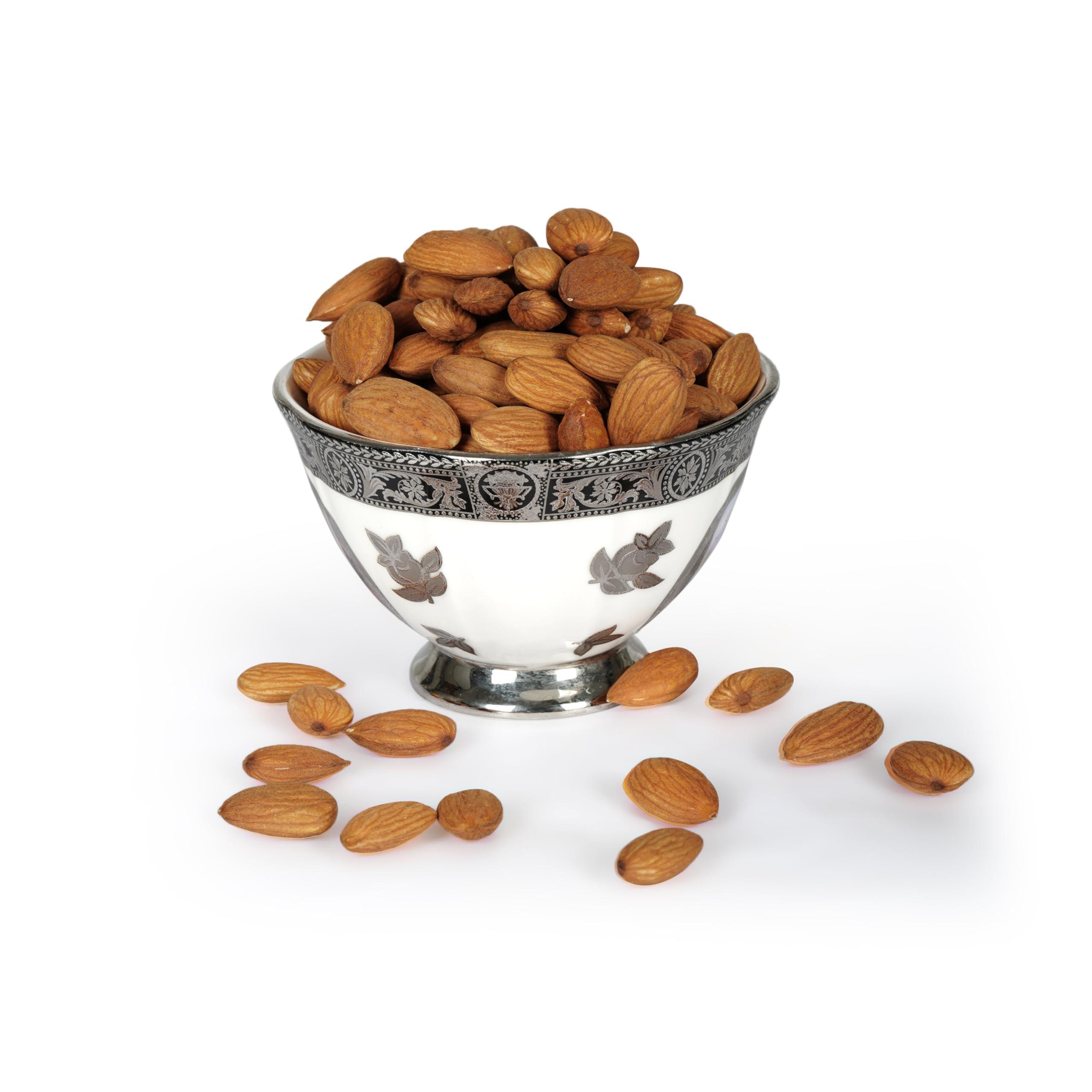 BeNutty BeNutty 100% Natural Premium Almonds | Badam Giri Nuts & Dry Fruits | High in Fiber & Boost Immunity | Real Nuts | Whole Natural Badam (500gm)