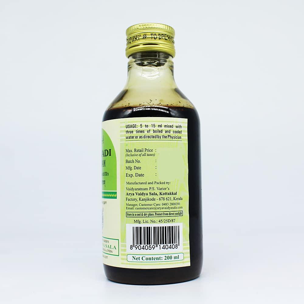 Golden Oldie Herbs Nimbadi Kashayam - 200ML, (Pack Of 3), Of Arya Vaidya Sala Kottakkal