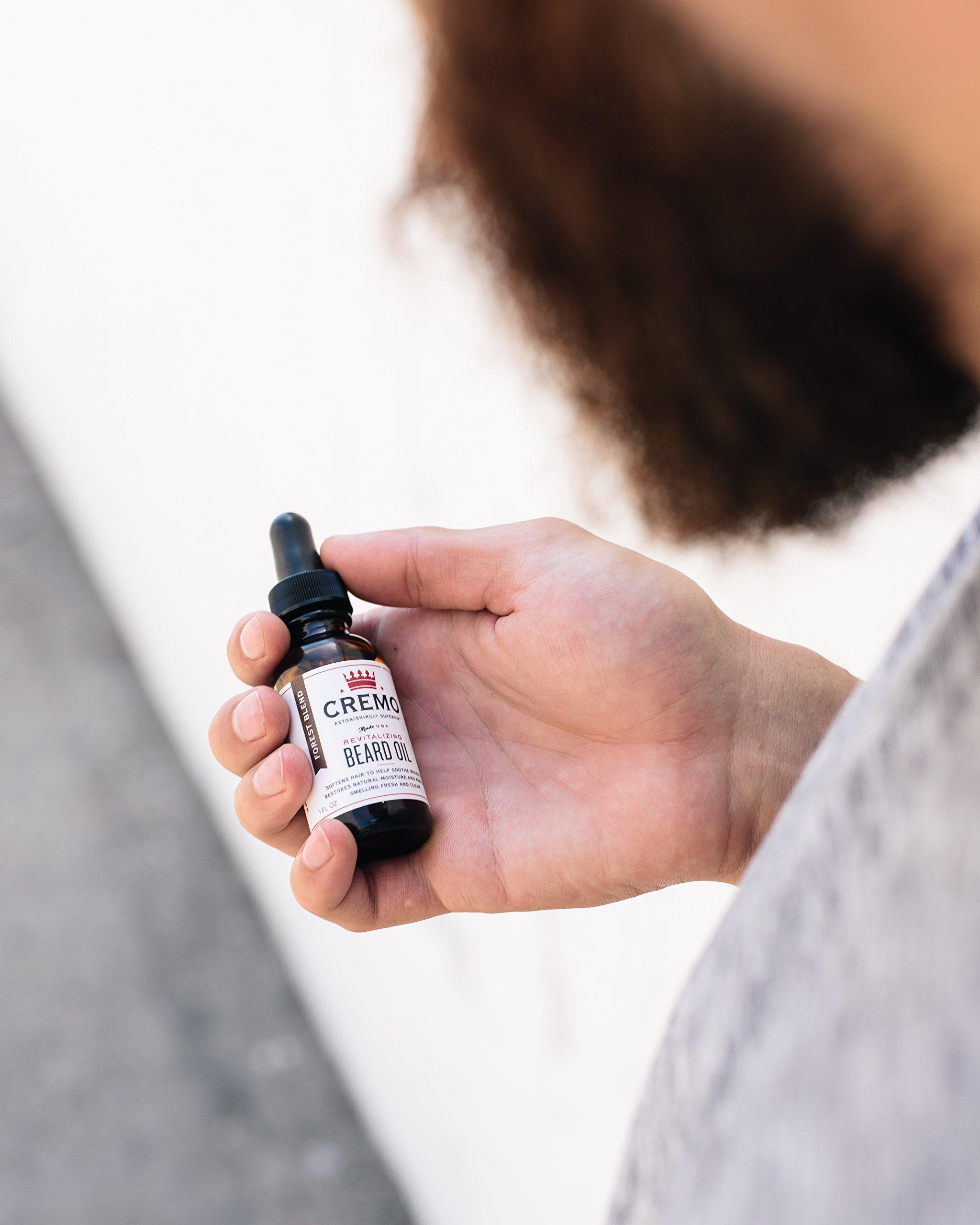 Cremo Cremo Revitalizing Beard Oil, Astonishingly Superior, 1 Ounce Bottle, Tea Tree Mint Scent