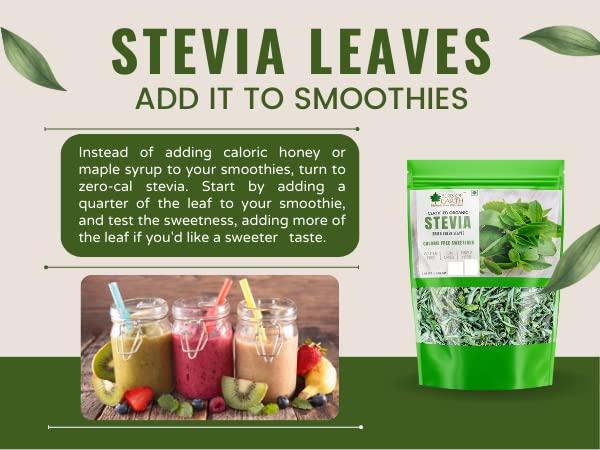 BLISS OF EARTH Bliss of Earth Organic Stevia Leaves Dried, Natural & Sugarfree, Best Taste, 2X100GM