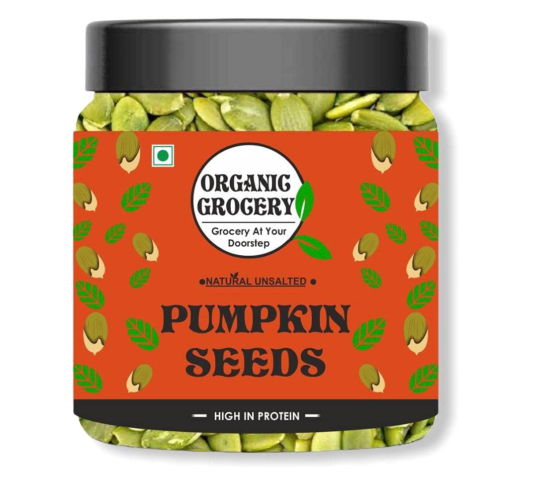 Organic Grocery Organic Grocery Raw Seeds Mix for Eating - 1kg -Chia, Sunflower, Pumpkin & Watermelon (250g*4 Pack) (Super Saver Combo) (Jar Pack) Fresh and Healthy For Raksha Bandhan Festival Celebration | Raksha Bandhan Gift Pack For Family, Friends, Corporate Off