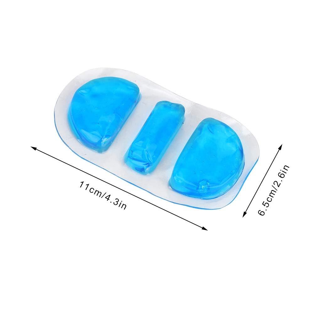 Focket Focket Reusable Gel Ice Packs for Nose, Portable Exclusive Nose Cold Gel Ice Pack Cold Compress, Natural Safe Cooling Refreshing Cold Ice Pack, Extremely Durable and Strong Seals for Injuries