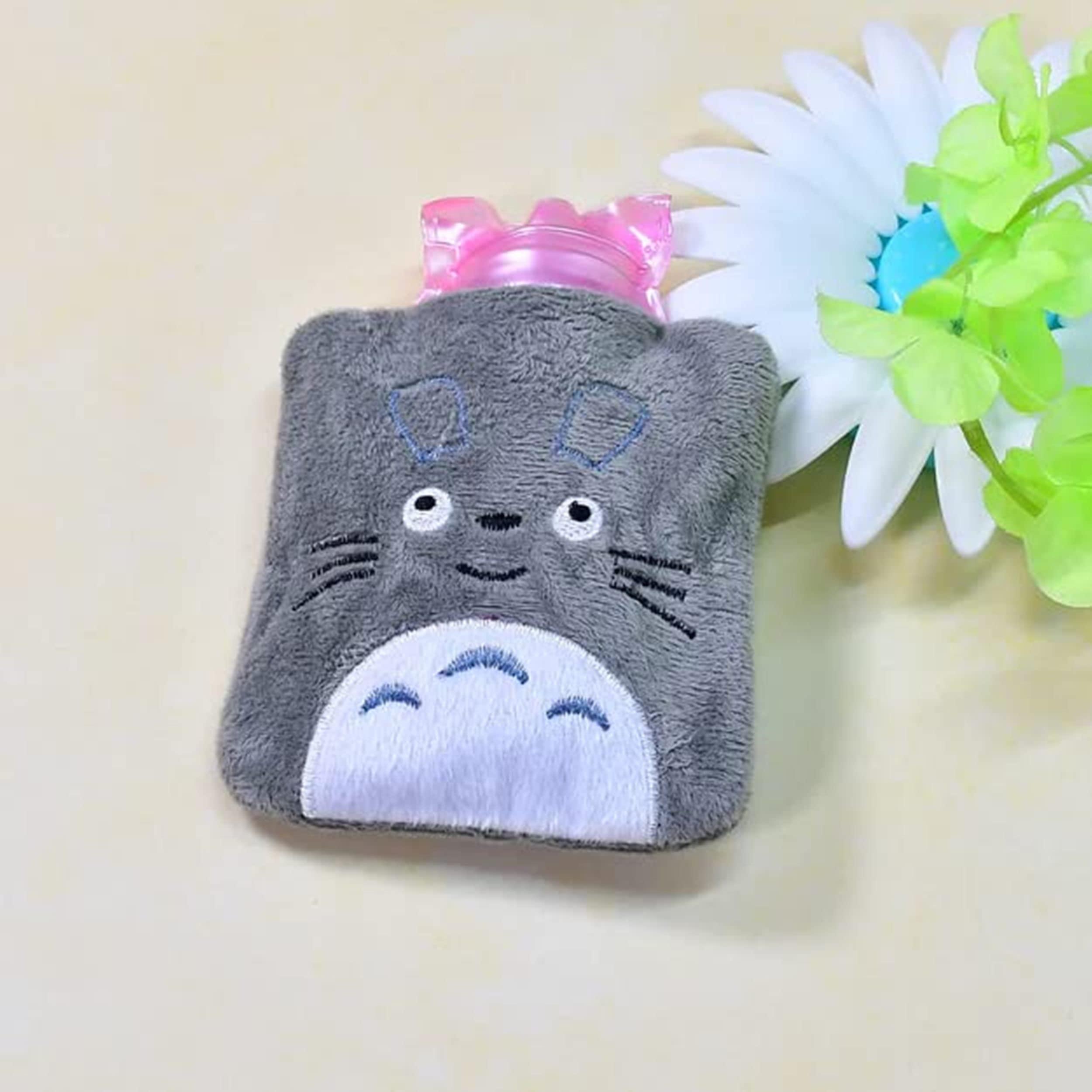 M\'BEAUTY M\'BEAUTY TOTORO CARTOON HOT WATER BAG SMALL HOT WATER BAG WITH COVER FOR PAIN RELIEF, NECK, SHOULDER PAIN AND HAND, FEET WARMER, MENSTRUAL CRAMPS.