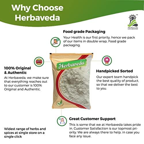 LEANBEING Herbaveda- Xanthan gum Powder 100g |For Baking & Cosmetics Gluten free | Vegan Thickening agent | Keto friendly