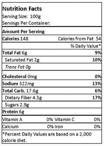 neotea Neotea Homemade Dried Small Flower Ring Snacks Papad/Appalam - Indian Dish, 250G