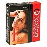 Fire Fire Xotica 6 features Condoms - Variety packs - 4 pieces in 1 packet (6)