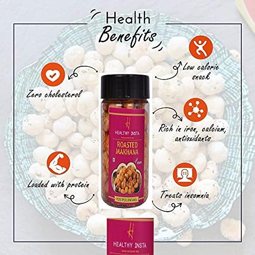 HEALTHY INSTA HEALTHY INSTA Roasted Makhana Peri Peri Patakat (80g)