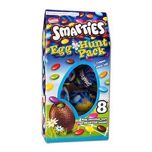 Nestle sold by The Yummy Palette Smarties Easter Egg Hunt Pack 140g (Easter Egg)
