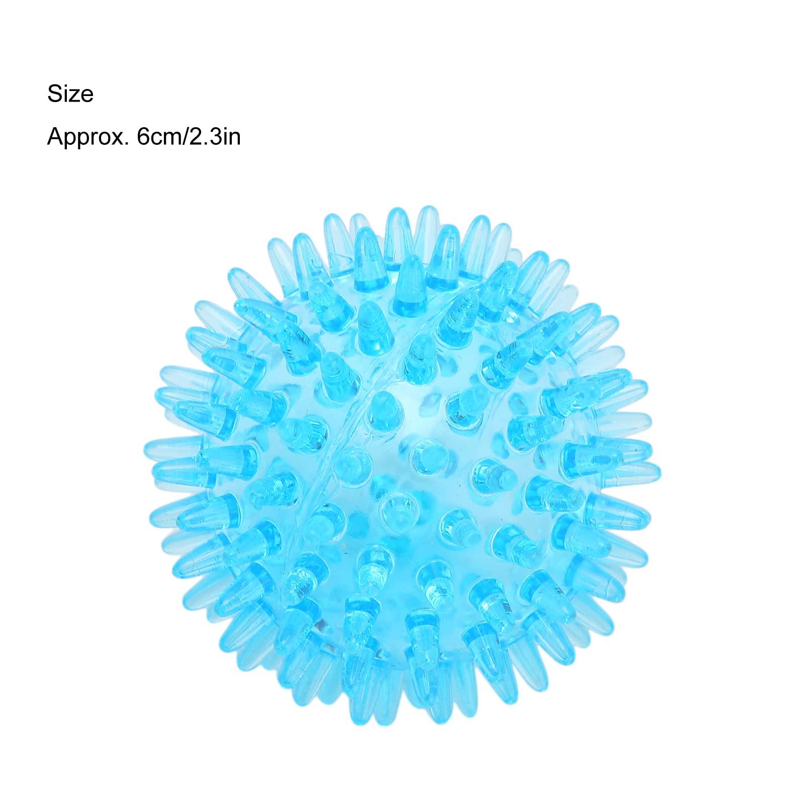 Shanrya Spiky Ball, TPR Material Light Weight Small Size Soft Spike Ball for Household for Exercise(6CM)