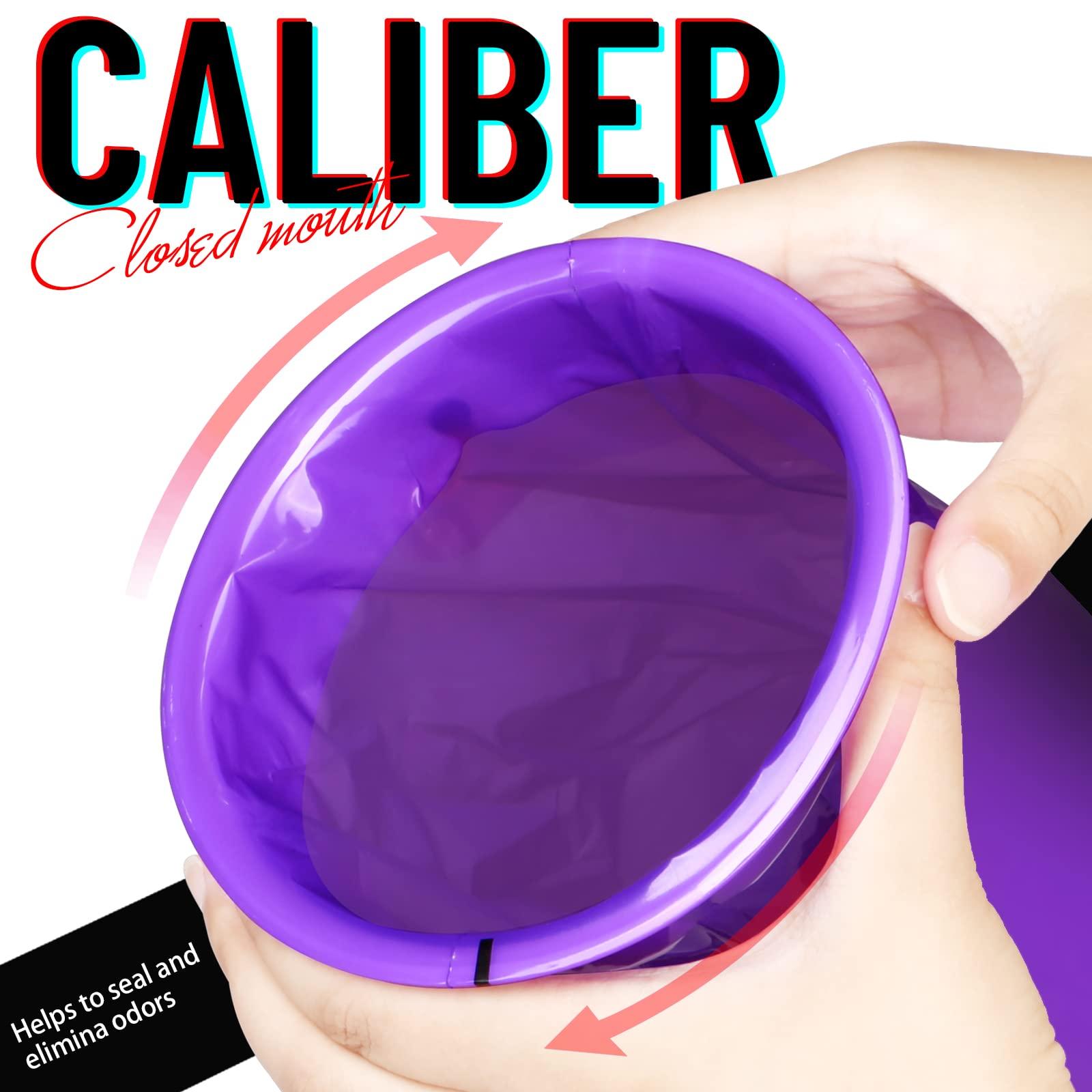 YGDZ Barf Bags, YGDZ 15 Pack Vomit Bags Disposable Throw Up Emesis Bags Puke Nausea Bags for Travel Motion Sickness, Car & Aircraft, Purple