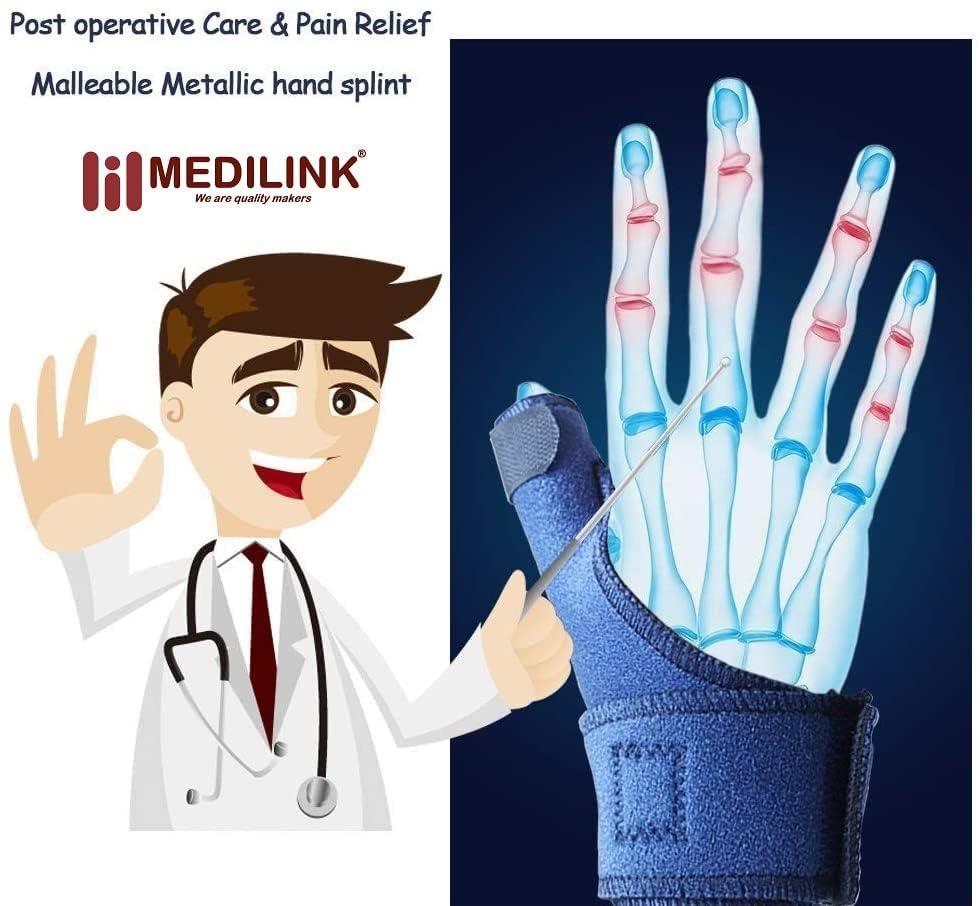 Medilink Medilink Thumb Spica Splint- Thumb Stabilizer - Thumb Brace for Tissue Injuries