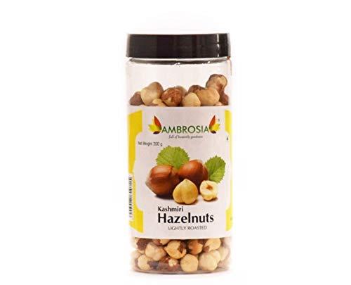 Ambrosia Ambrosia Lightly Roasted Kashmiri Hazelnuts 200g (Pack of 1)