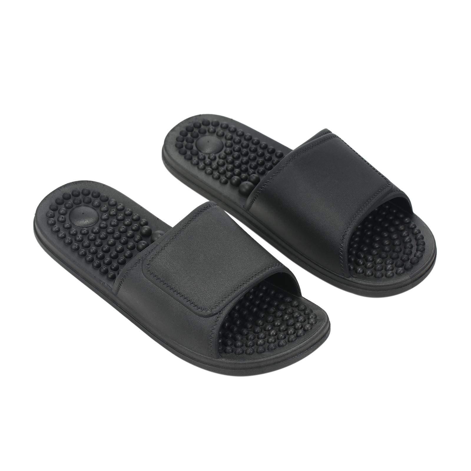 RYAP Acupressure Massage Slipper Foot Massager Jade Stone Acupoint Massage Slippers Shoes Reflexology Sandals for Men Women