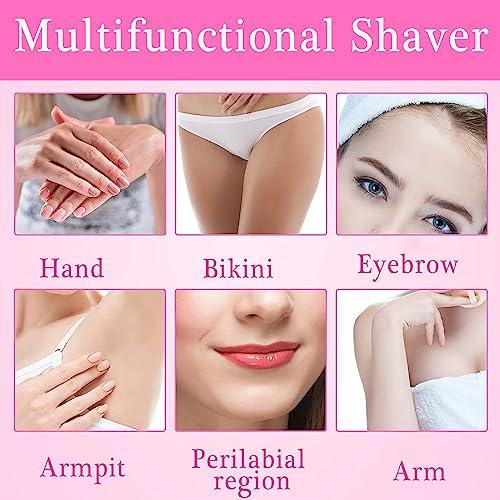 YHmall 12 Pcs Eyebrow Razors Precision Sharpness for Trimming and Shaping Eyebrows - Multipurpose Exfoliating Face Razor and Eyebrow Shaper