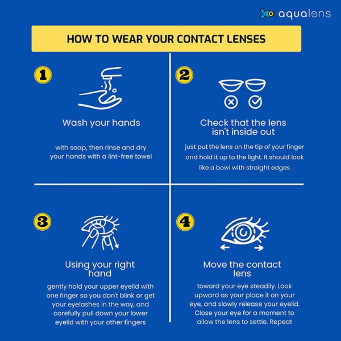 AQUALENS CONTACT LENSES AQUALENS CONTACT LENSES Aquacolor Contact Lens Pack Of 3(Spicy Grey, Submarine Blue And Dusky Brown)