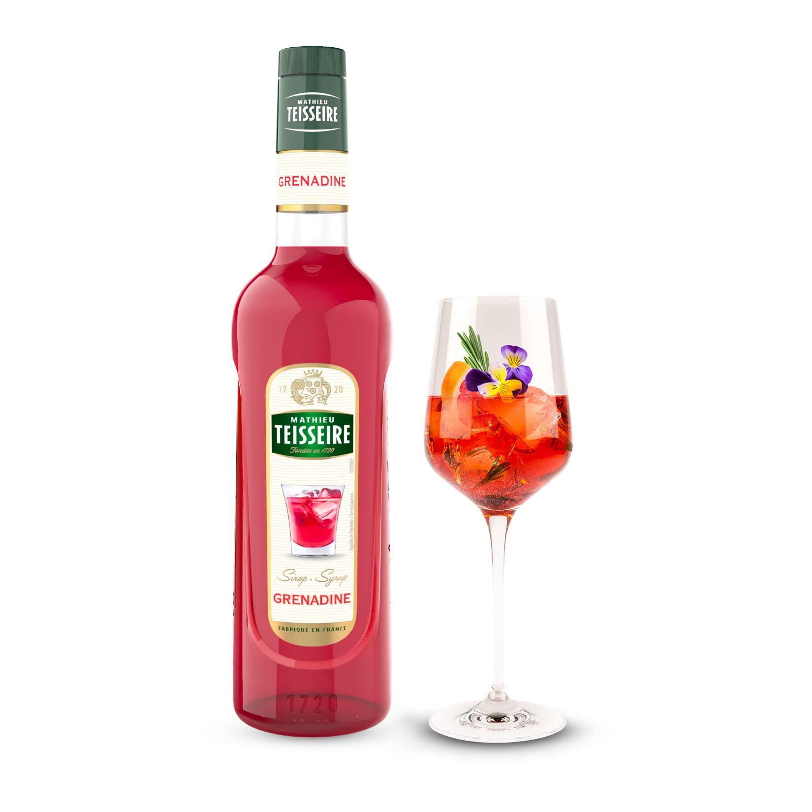 Mathieu Teisseire Mathieu Teisseire Grenadine Syrup, 23.67 fl oz 700 ml
