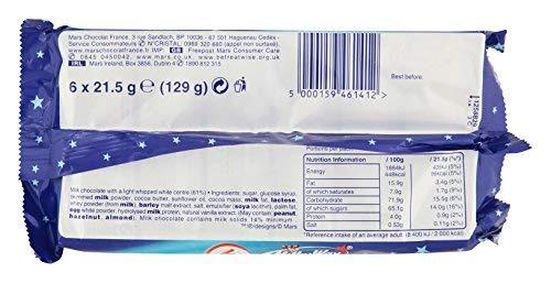 Generic Milky Way 6 Bars Made with creamy caramel and smooth nougat, enrobed in rich milk chocolate 129g