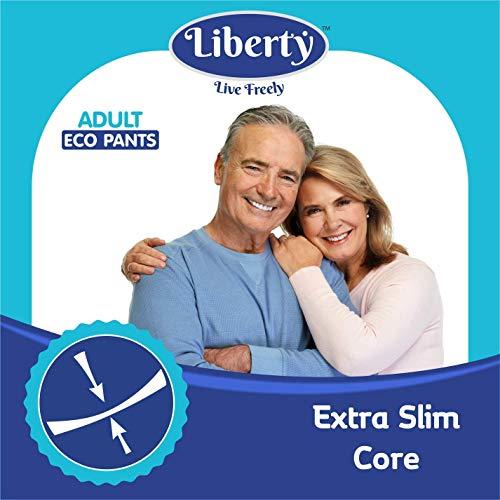 Liberty Liberty Premium Adult Diaper Pants Unisex, Medium 3x10 Pcs, Waist Size (61 & Liberty Eco Adult Diaper Pants Unisex, Medium