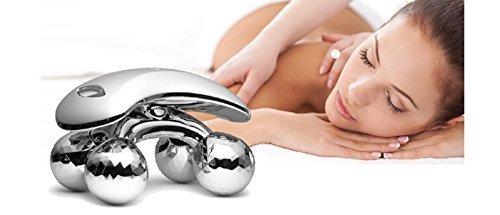 PARATPAR MALL PARATPAR MALL 4D Massager diamond full body massage roller facial anti-wrinle smooth skin beauty shiatsu