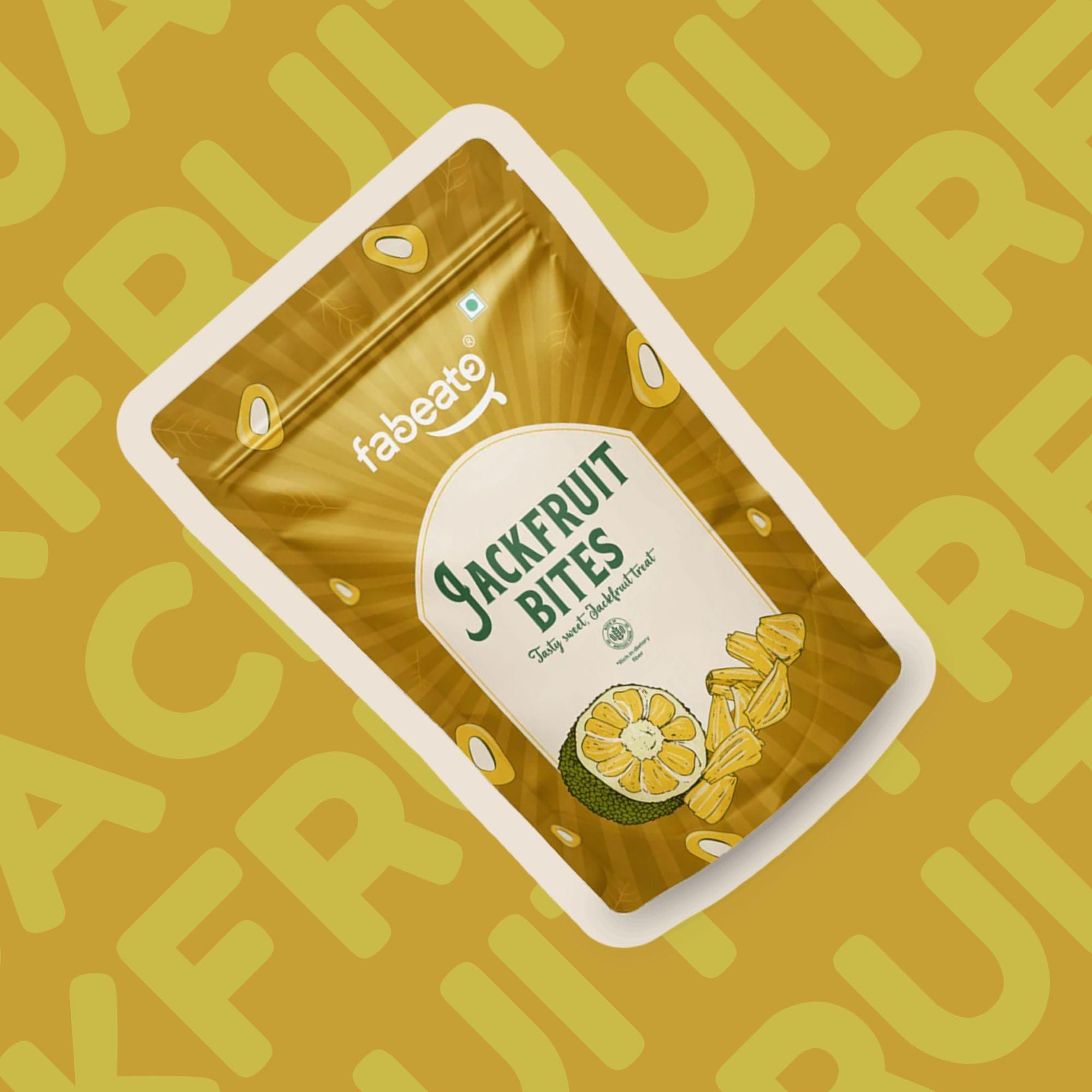 Fabeato Fabeato Jack Fruit Chips |Vacuum Fried |Gluten Free | Vegan Friendly Snack | Trans free|No Artificial Flavour | Vegetable Chips (Pack of 3 X 60g)