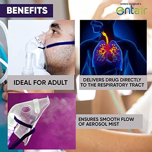 entair Entair Medicine Chamber Nebulizer Kit Mask With Air Tube (Mouthpiece, Air tube & Medicine Chamber) For Adult