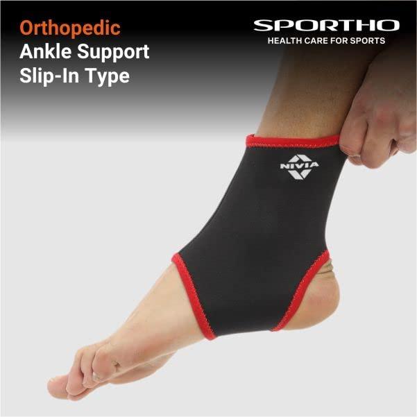 Nivia (NIVI1) Nivia Orthopedic Ankle Support Slip In (Small)