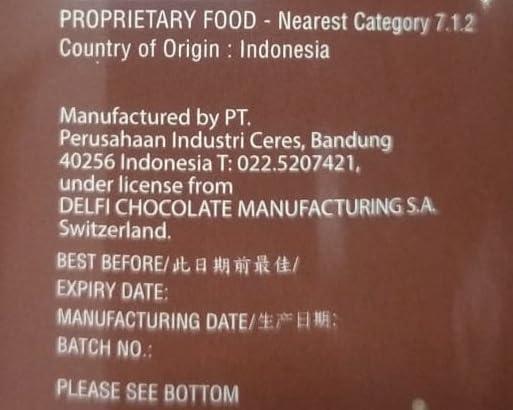 Generic Delfi Twister Chocolate Wafer Roll Chocolate Cream Smooth Delicious Wafer 320gm