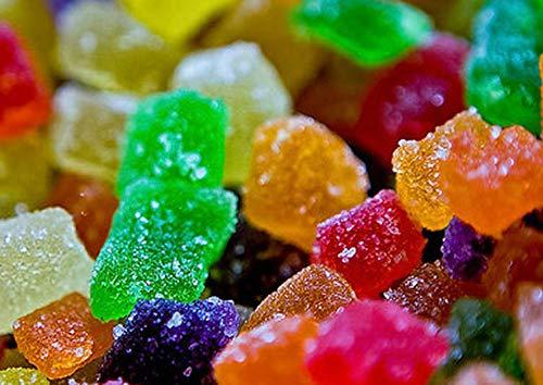 Aromatic LA Aromatic Sugar Cubes/Jelly Beans-Multicolour Flavoured-Sugr Coated Jelly-800Grams