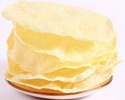 DRY FRUIT HUB Dry Fruit Hub Fresh Appalam Papad Plain 200gm,Apadam Papadam, Homemade Aplam Paped,Traditional Taste of South Indian Appalam Papad Pack of 200gm