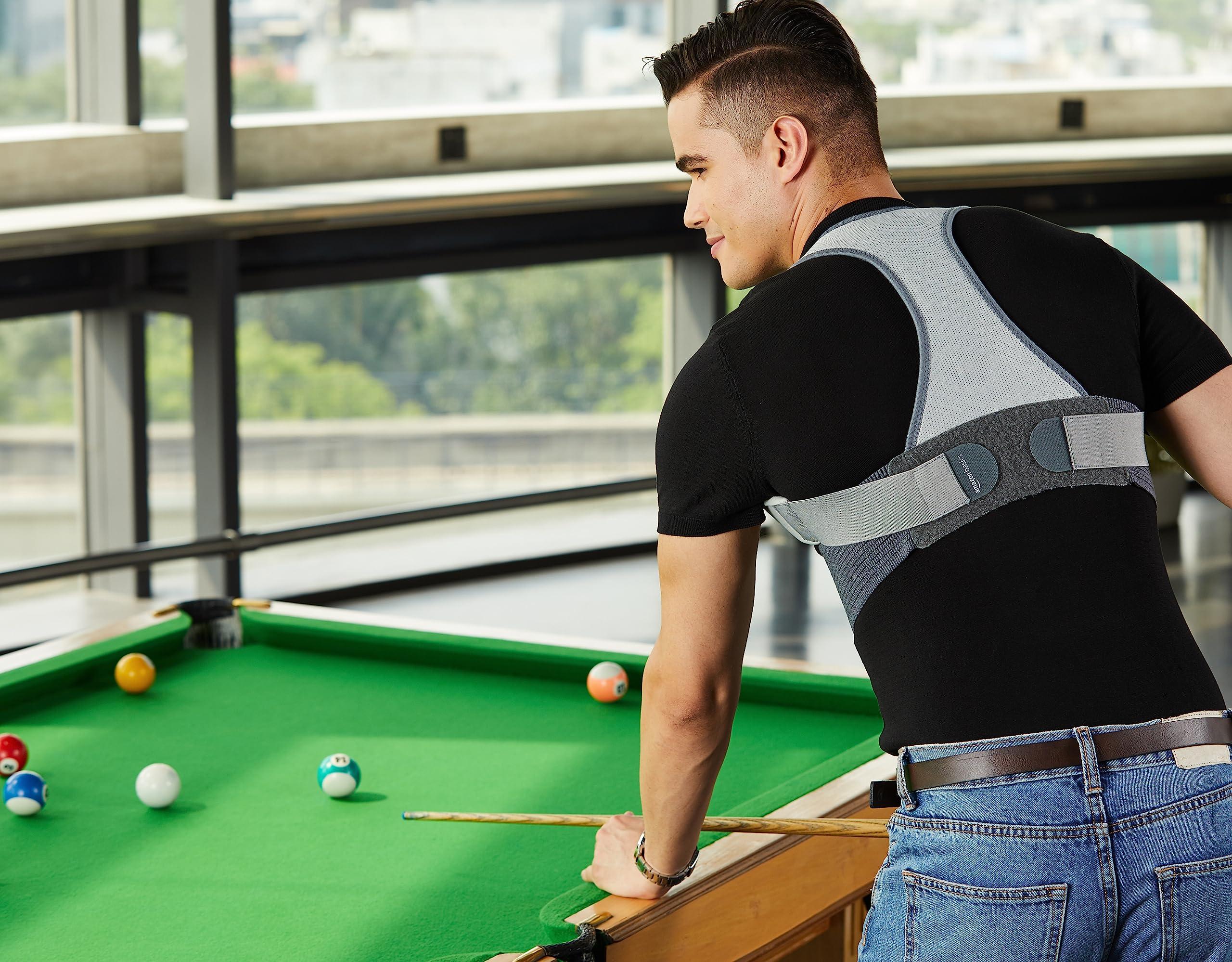 Amazon Basics Amazon Basics Posture Corrector Back Support | Extra Large (XL) Size | Material Foam | Ergonomic Design | For Back Pain, Back Straight And Shoulder Support