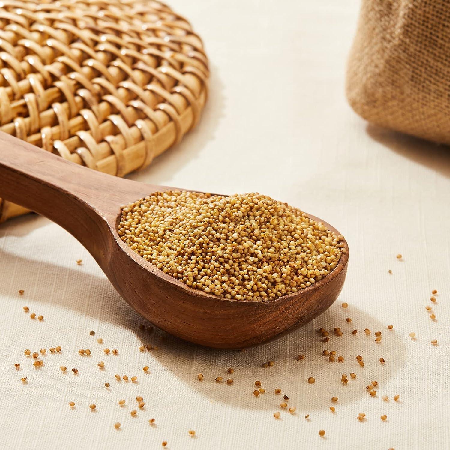 Sunrise Super Foods Sunrise Super Foods Foxtail (Kaon/Kang/Kangani/Kakum/Navani/korralu/Korra/Thinai) | Millets Wholegrains | Gluten Free Millet | Healthy Grains |