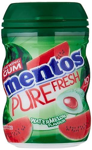 Mentos Mentos Pure Fresh Sugar Free Chewing Gum WaterMelon Flavour 20g Pack Of 3 (Imported)