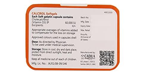 Calcirol Calcirol - Strip of 8 Sofgels
