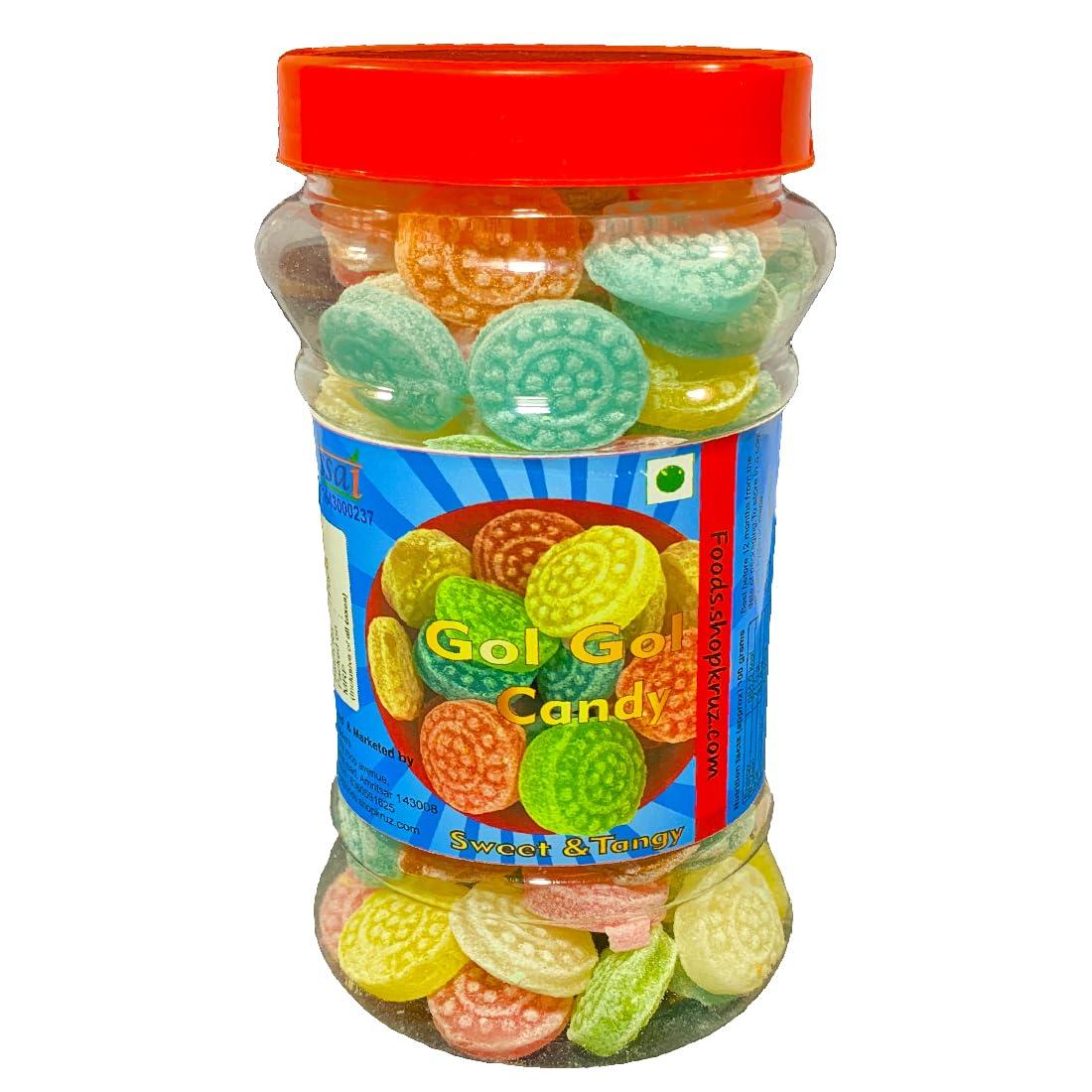 Foods.shopkruz Foods.shopkruz Gol mol Sugar candy colorfull with Different flavours in 1 pack 380gm