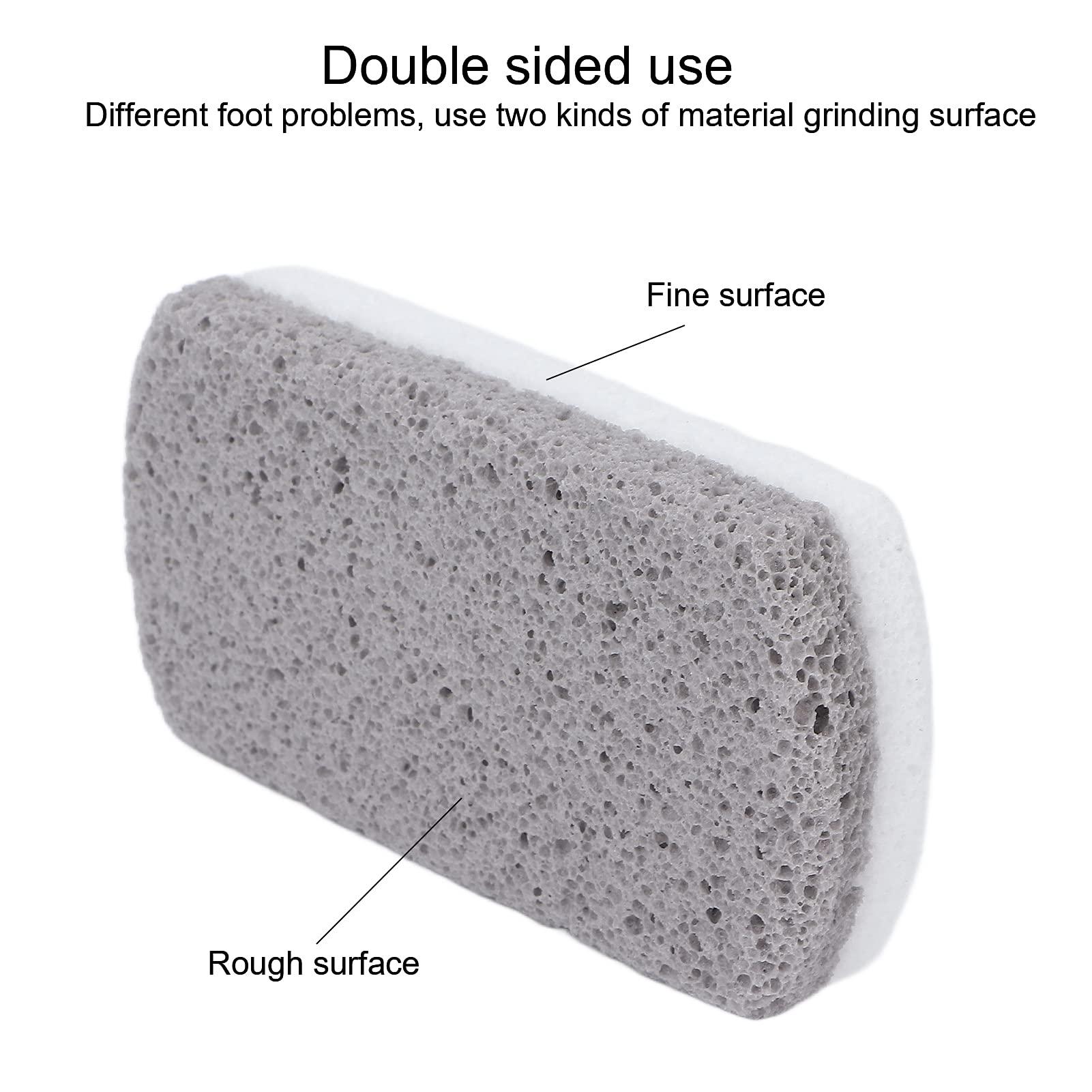 Cosiki Glass Pumice Stone, Foot Pumice Stone Foam Glass Foot Scrubber Pumice Stone for Feet for Women Men, Ultimate Pedicure Tools Dead Skin Callus Remover