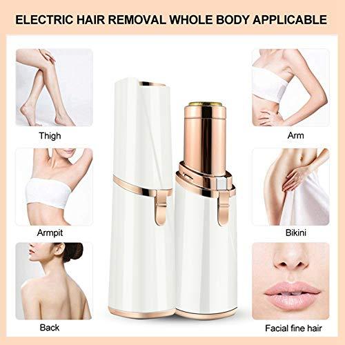 Anjetan Anjetan Mini Electric Hair Remover Professional Portable Leg Hair Razor Bikini Razor Hair Removal Epilator for Girls Women Small Hair Removal Device