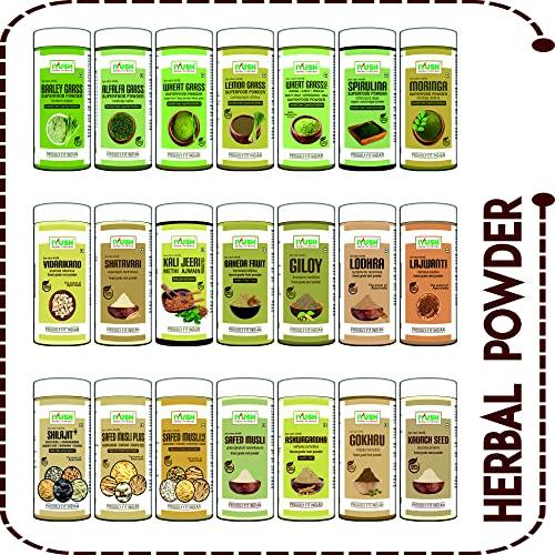 IYUSH Herbal Ayurveda IYUSH Herbal Ayurveda Harad Powder – 400gm | Haritaki Powder Organic | Haritaki Churna | Harde Powder | Harar Powder Organic | Ayurvedic Medicine for Acidity Relief | Gastric Medicine Ayurvedic |