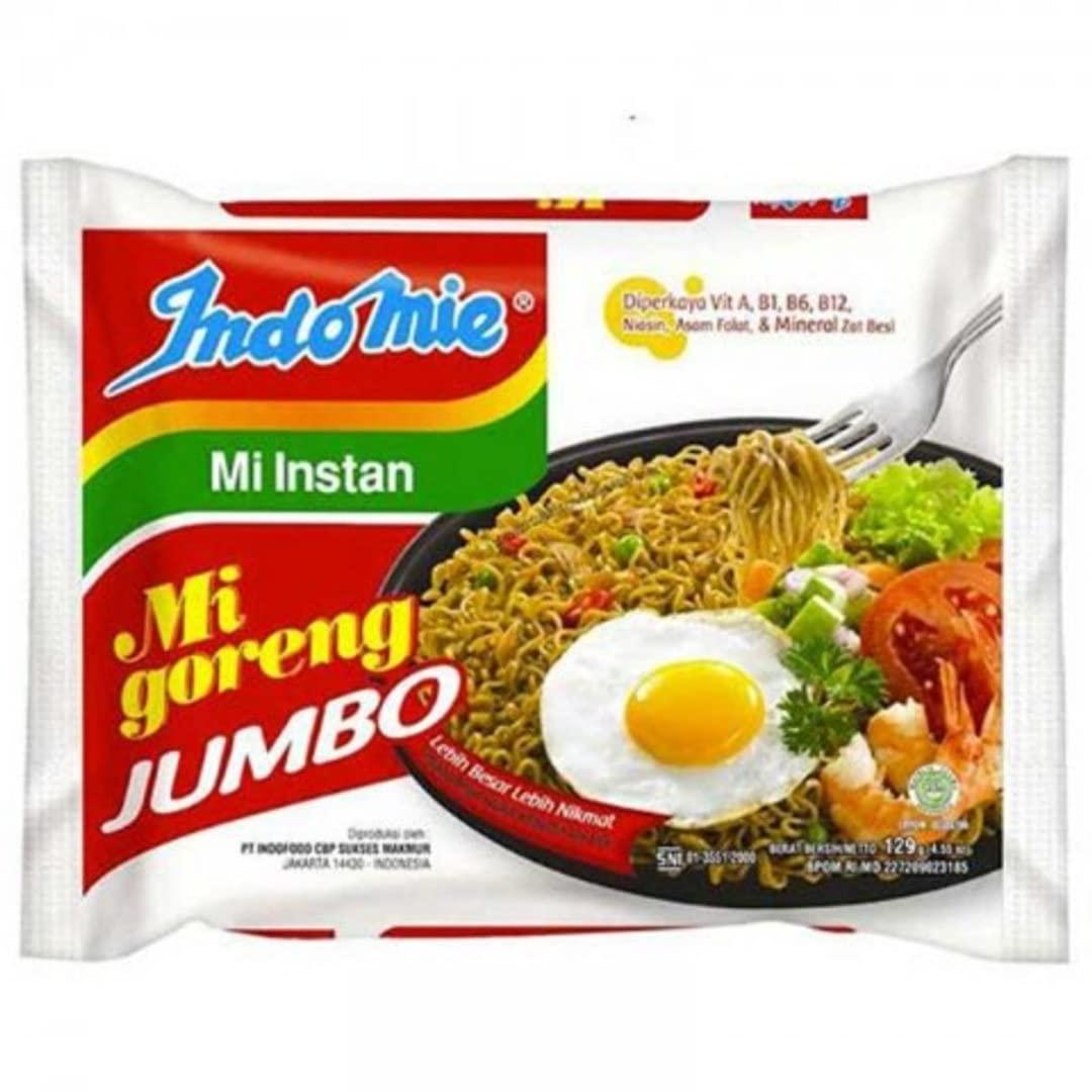 Generic Indomie Instant Noodle Mi Goreng Jumbo - Pack of 6