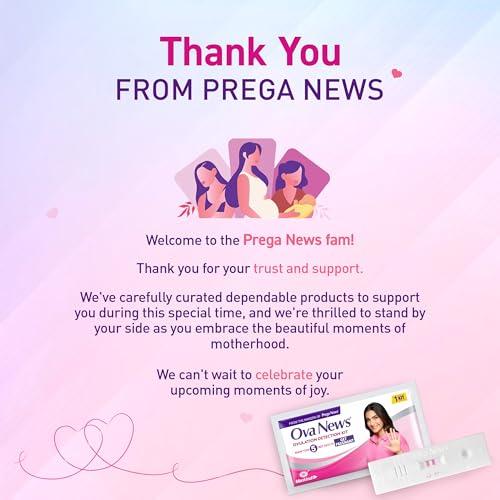 Ova News Ova News - Ovulation Detection Kit from Prega News | Identifies 5 Most Fertile Days to Conceive in 5 Mins (Pack of 2)