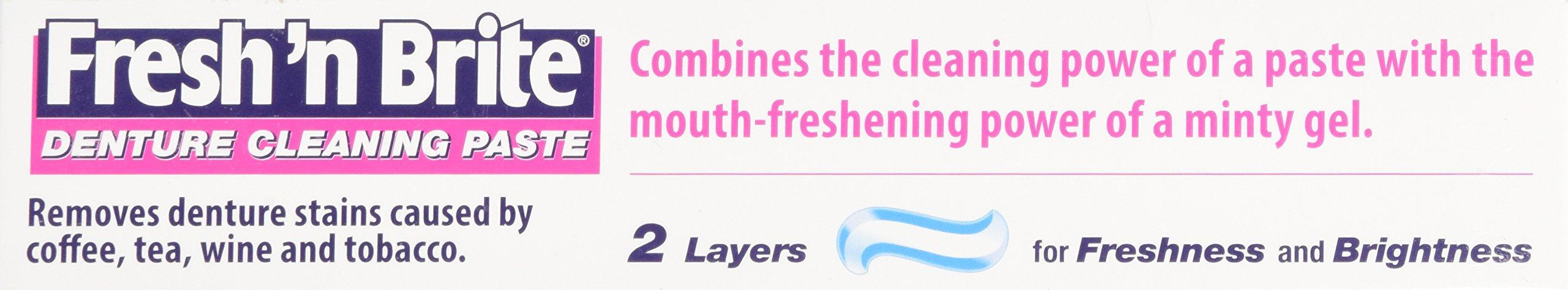 Fresh 'n Brite Stim-U-Dent Fresh \'n Brite Denture Cleaning Paste, 2 Count by Stim-U-Dent