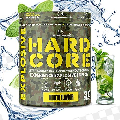 HulkNutrition Hulk Nutrition CITRULLINE, ARGININE, BETA ALANINE POWDER [30 Servings, Mojito] Free Gym Shaker Sipper Bottle