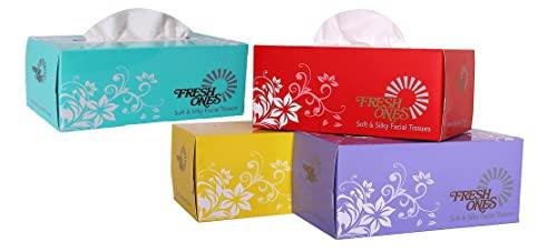 Fresh Ones Fresh Ones Facial Tissues Papers 200 Pulls 2 Ply Soft & Silky Napkins Wipes ( Pack of 1 )