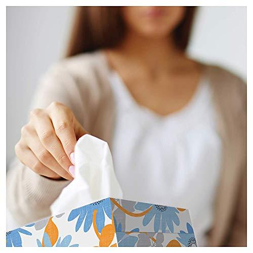 Kleenex KLEENEX® Facial Tissue Box 60036-2 ply Flat Box Facial Tissue - 4 Tissue Boxes x 100 Face Tissues - Sheet Size 20 x 20 cm (400 facial tissue)