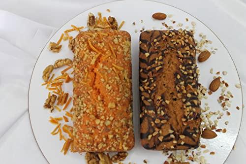 SUGAR STATES Suger States Orange Walnut Cake And Dry Fruit Cake Pack Eggless Vegitarian Dry Cake Of 300 Gm's