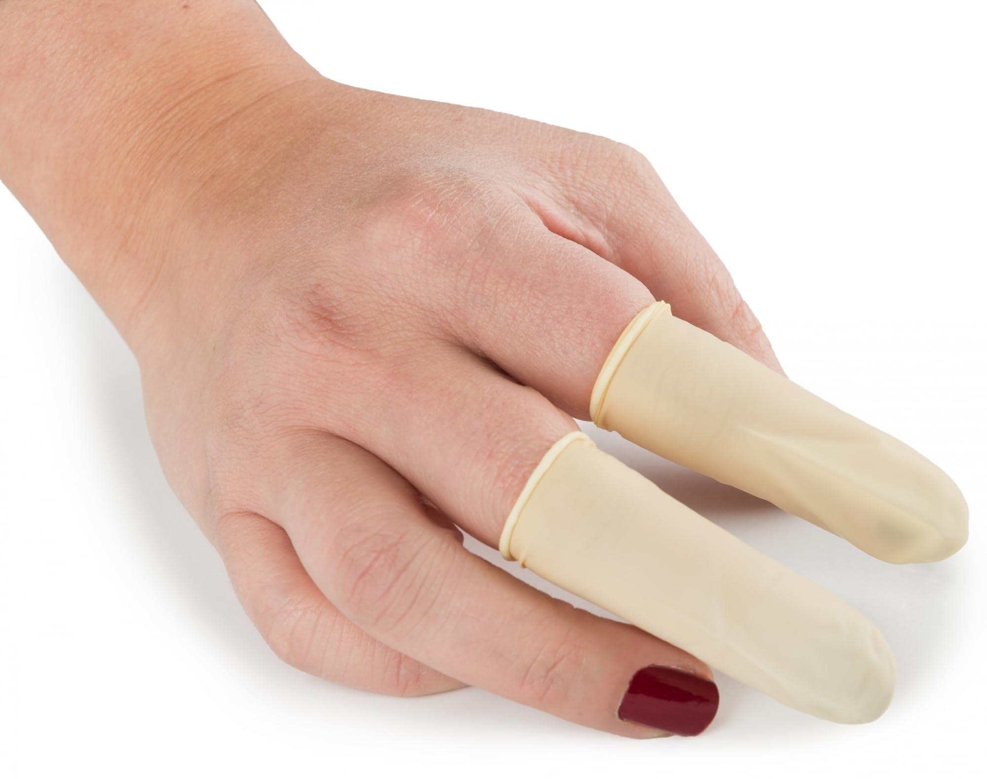 Graham Field Grafco 3908 S Latex Finger Cots Non-Medical Small (Pack of 144)