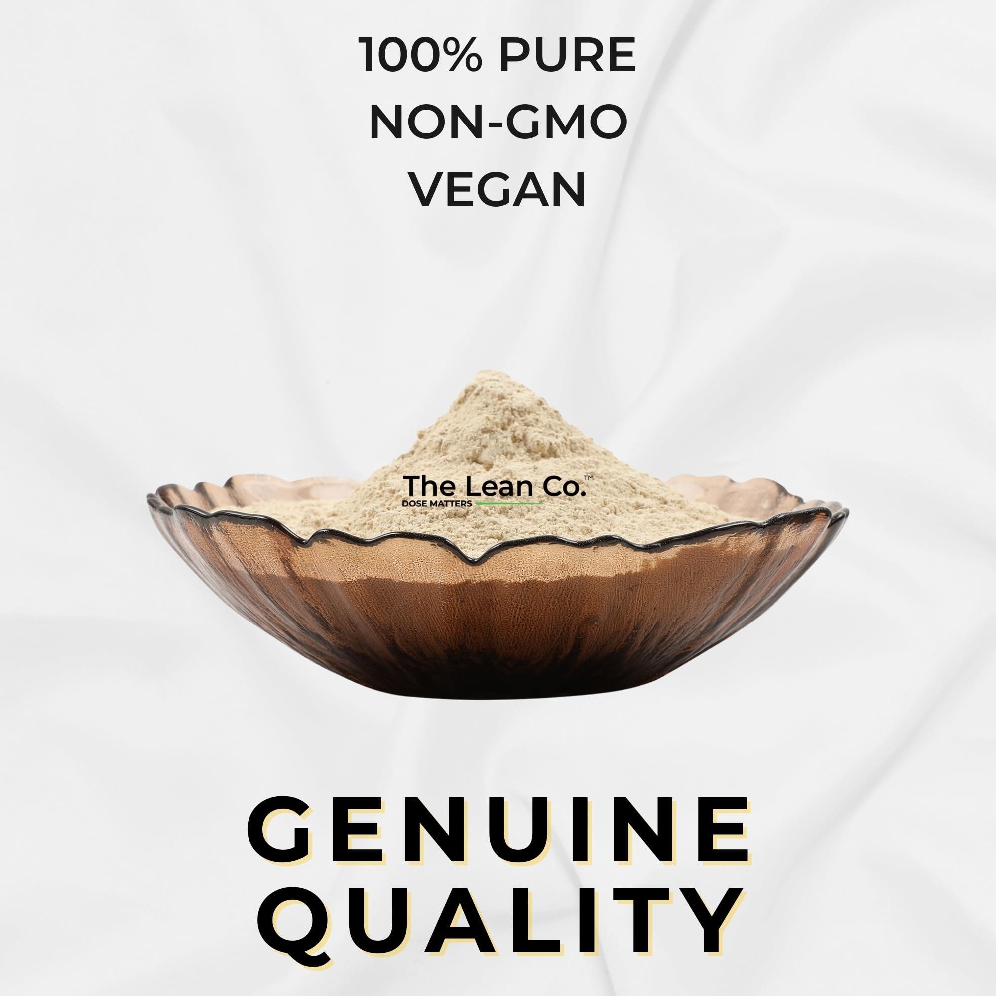 The Lean Co. The Lean Co. Defatted Soya Flour (750 g) | 52% Protein, 1.5% Fat | Lab Tested | No Preservatives | Gluten Free | Rich in Micro Nutrients