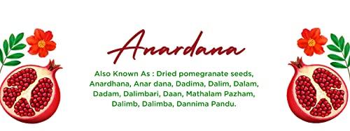 eVasavamba eVasavamba, Dried Pomegranate Seeds | Anardhana | Anar ke Beej | Pomegranate Arils | A++ Grade, 400g