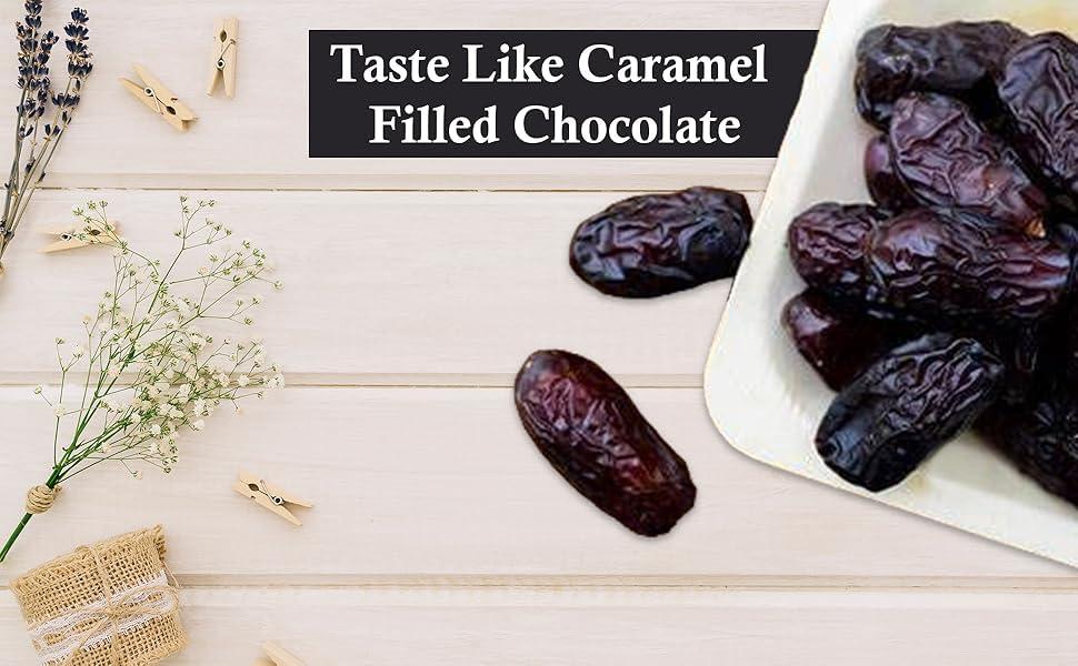 ifah Ifah Original Kalmi Saudi Dates 1kg (Pack of 2 Boxes 500g Each) | Rich in Nutrients