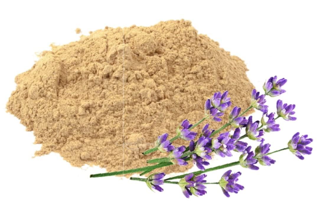 A D FOOD & HERBS A D Food & Herbs Organic Lavender Flower Powder Aromatic Edible for Homemade Lattes, Tea Blends, Bath Salts, Gifts, Crafts (150 Gms)